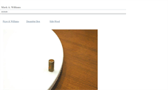 Desktop Screenshot of markawilliams.com