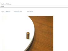 Tablet Screenshot of markawilliams.com